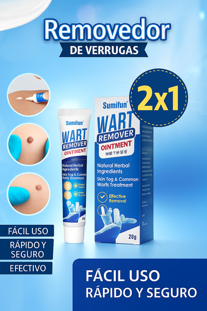 Pack de 2 cremas removedor de verrugas T